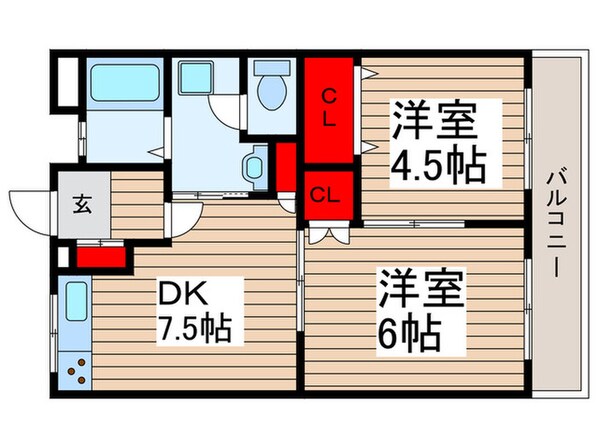 FELIA西習志野の物件間取画像